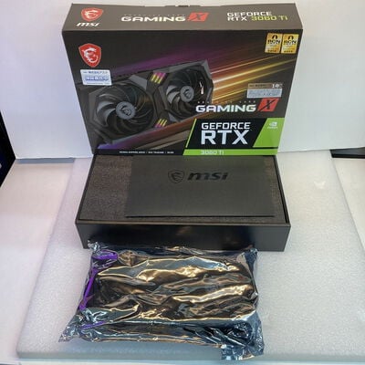 【京都店】中古  MSI GeForce RTX 3060 Ti GAMING X 8G LHR (RTX3060Ti 8GB) 3180006570 