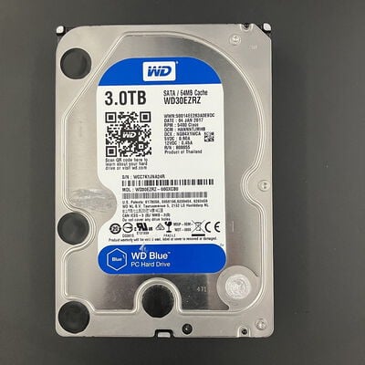 【大須店】中古  Western Digital WD30EZRZ-00GXCB0（3.5インチ HDD 3TB SATA） 3480033348 