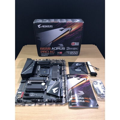 【甲府飯田店】中古  GIGABYTE B550 AORUS PRO AC (B550 AM4 ATX DDR4) 142915 