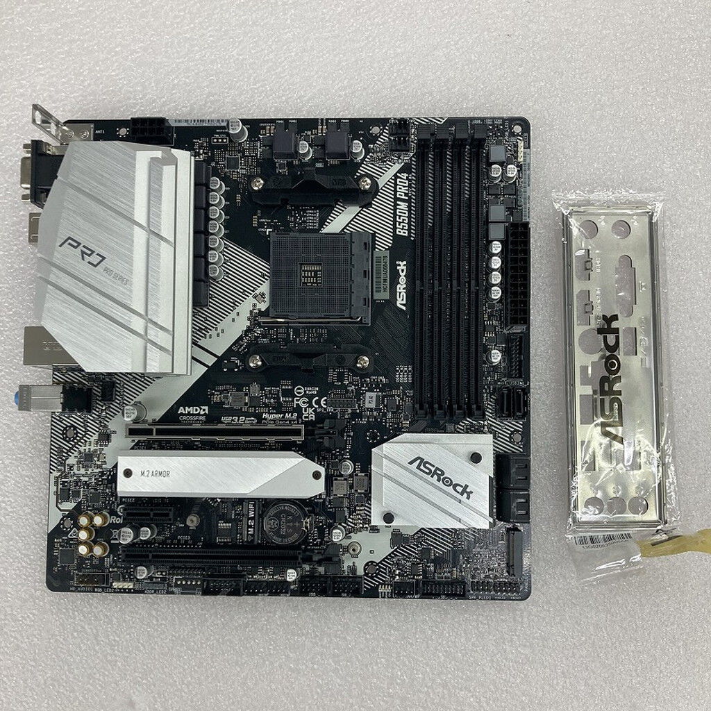 ASRock B550M PRO4 新品未開封 ASRock B550M Pro4 (B550 AM4 MicroATX) ｜ パソコン通販の