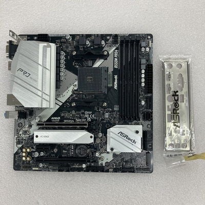 【京都店】中古  ASRock B550M Pro4 (B550 AM4 mATX DDR4) 142938 