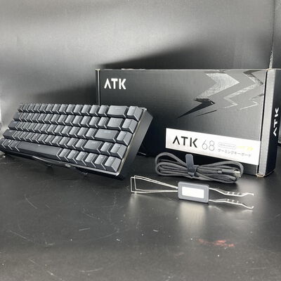 【宇都宮鶴田店】中古  ATK ATK68-BL (有線 ｹﾞｰﾐﾝｸﾞｷｰﾎﾞｰﾄﾞ) 5280000651 