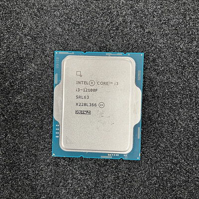 【大須店】中古  INTEL Core i3 12100F  (1700/3.3G/12M/C4/T8) 148617 