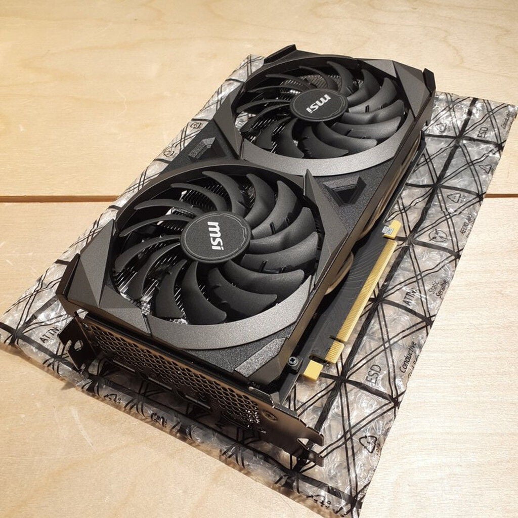 中古 【LHR版】MSI GeForce RTX 3070 VENTUS 2X 8G LHR (G6 1H3P