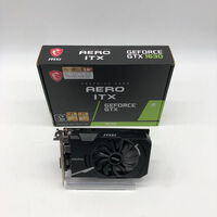 中古  MSI GeForce GTX1630 AERO ITX 4G(GTX1630 4GB) 4640003173 