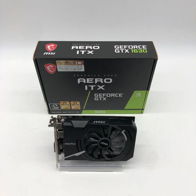 【郡山安積店】中古  MSI GeForce GTX1630 AERO ITX 4G(GTX1630 4GB) 4640003173 