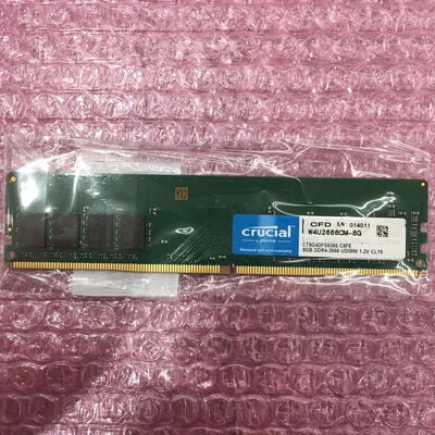 【佐賀南部バイパス店】中古  PC4-21300 8GB デスクトップ用(DDR4-2666) 126165 