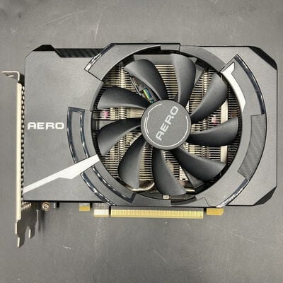 【熊本浜線店】中古  MSI GeForce RTX 3050 AERO ITX 8G OC(RTX3050 8GB) 5370000556 