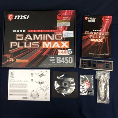 【川崎店】中古  MSI B450 GAMING PLU MAX(B450 AM4 ATX DDR4) 3170006419 