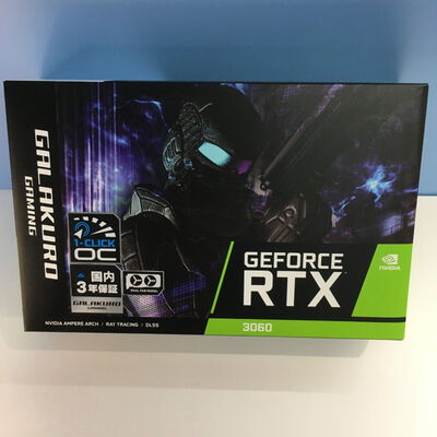 【博多店】中古  玄人志向 GG-RTX3060-E8GB/DF (RTX3060 8G GDR6) 175494 
