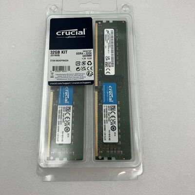 【新潟店】中古  16GB 2枚組(合計32GB) PC4-25600/DDR4-3200 デスクトップ用 190913 