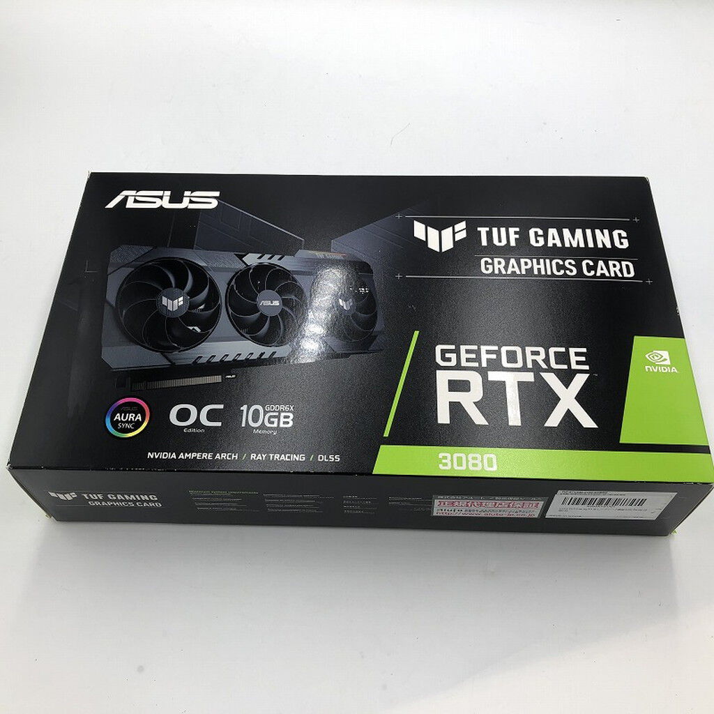 中古 ASUS TUF-RTX3080-O10G-GAMING (RTX3080 10G) 143508 （376187