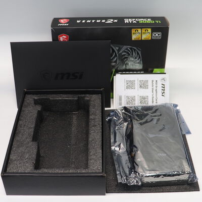 【札幌店】中古  【LHR版】MSI GeForce RTX 3060 Ti VENTUS 2X 8G OCV1 LHR(RTX3060Ti 8GB) 3210014283 