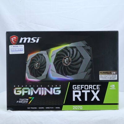 【通販センター】中古  MSI GeForce RTX 2070 GAMING 8G (RTX2070 8GB) 203189 