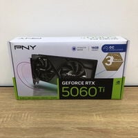中古  PNY GeForce RTX 5060 Ti 16GB Overclocked Dual Fan 4990001288 