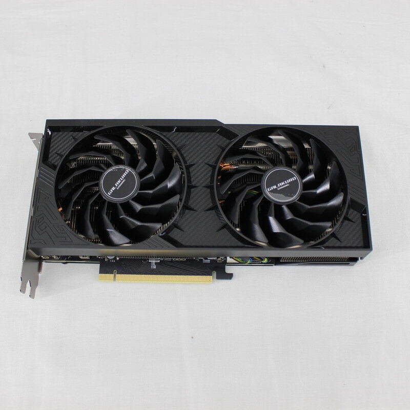中古 玄人志向 GG-RTX4070-E12GB/DF（RTX 4070 12GB