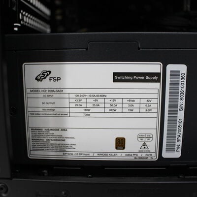 【通販センター】中古  iiyama LEVEL &infin;(Intel Core i7 10700K/32GB DDR4 (PC4)/SSD1TB/なし/NVIDIA GeForce RTX 3070 8GB/W11H64 MAR) 191962 