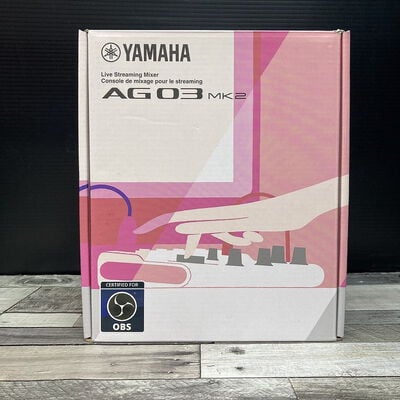 【広島店】中古  YAMAHA AG03MK2 W (ﾐｷｼﾝｸﾞｺﾝｿｰﾙ ﾎﾜｲﾄ) 3320005272 