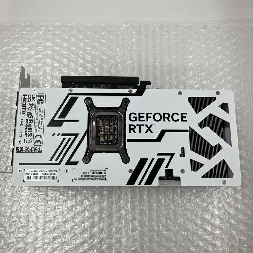 中古 玄人志向 GK-RTX5070-E12GB/WHITE/DF (RTX5070 12G) 176913