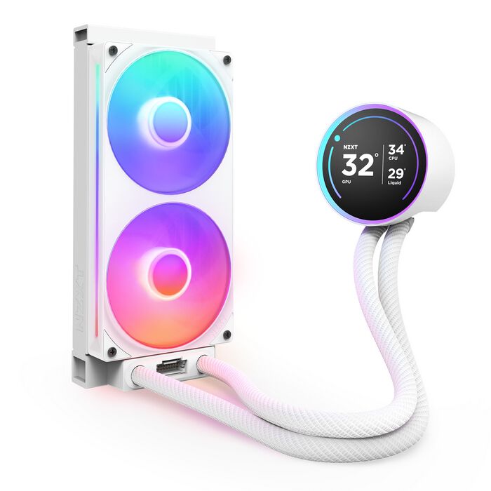 NZXT Kraken Elite 240 RGB RL-KR24E-W2 (ホワイト) ｜ パソコン通販の