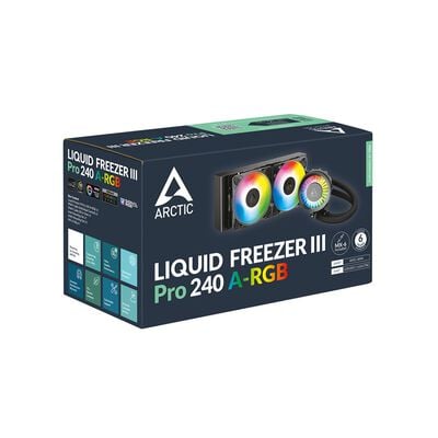 ARCTIC  Liquid Freezer III Pro 240 A-RGB Black ACFRE00182A (ブラック) 