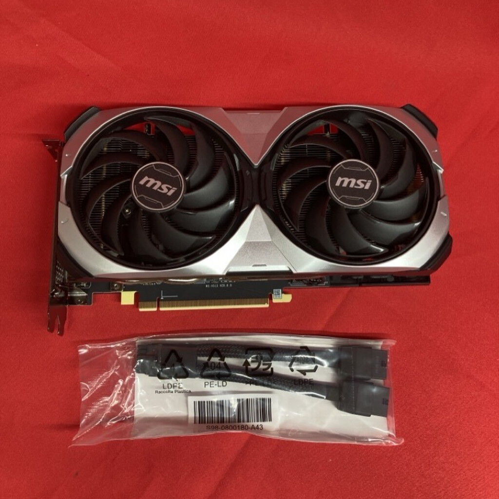 中古 MSI GeForce RTX 4070 Ti SUPER 16G VENTUS 2X OC (16GB PCI-E