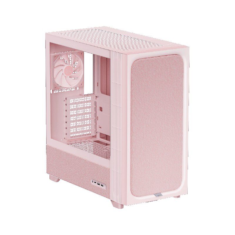 TRYX FLOVA F50 C-F500F-FM1E-G0Q (ATX ガラス ピンク) ｜ パソコン