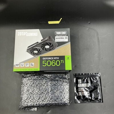 【大須店】中古  ZOTAC GAMING GeForce RTX 5060 Ti 16GB Twin Edge 3330003075 