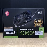 中古  MSI GeForce RTX 4060 Ti VENTUS 2X BLACK 8G OC?(RTX4060Ti 8GB) 158559  中古  MSI GeForce RTX 4060 Ti VENTUS 2X BLACK 8G OC?(RTX4060Ti 8GB) 158559