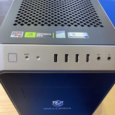 【座間相武台】中古  GALLERIA RM7R-R46T(Ryzen 7 5700X/32GB/SSD1TB/HDD4TB/RTX4060Ti 8GB/W11P) 4510002710 