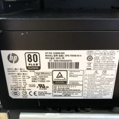 【甲府飯田店】中古  HP OMEN by HP Desktop PC-880-186jp（i7-8700K/32GB/SSD500GB+HDD2TB/GTX1080Ti/Win11Pro） 4720001551 