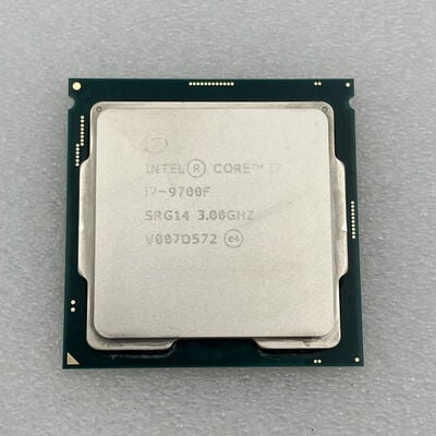 【新潟店】中古  Intel Core i7 9700F (1151/3.00GHz/12M/C8/T8) 140317 