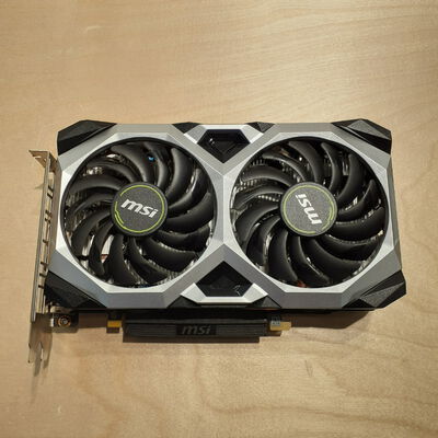 【鹿児島店】中古  MSI GeForce GTX 1660 SUPER VENTUS XS OC (GTX1660 SUPER) 141208 