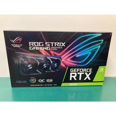 【富山本郷店】中古  ASUS ROG-STRIX-RTX3060-O12G-V2-GAMING (RTX3060 12GB) 175502 