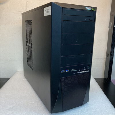 【京都店】中古  THIRDWAVE GALLERIA XV (Core i7 8700K/16GB/HDD2TB/DVD-MULTI/GTX1070Ti 8GB/W10H) 3180006114 