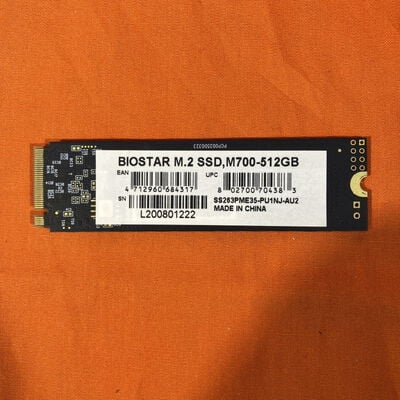 【なんば店】中古  BIOSTAR M700 M700-512GB (M.2 2280 512GB) 3280021471 