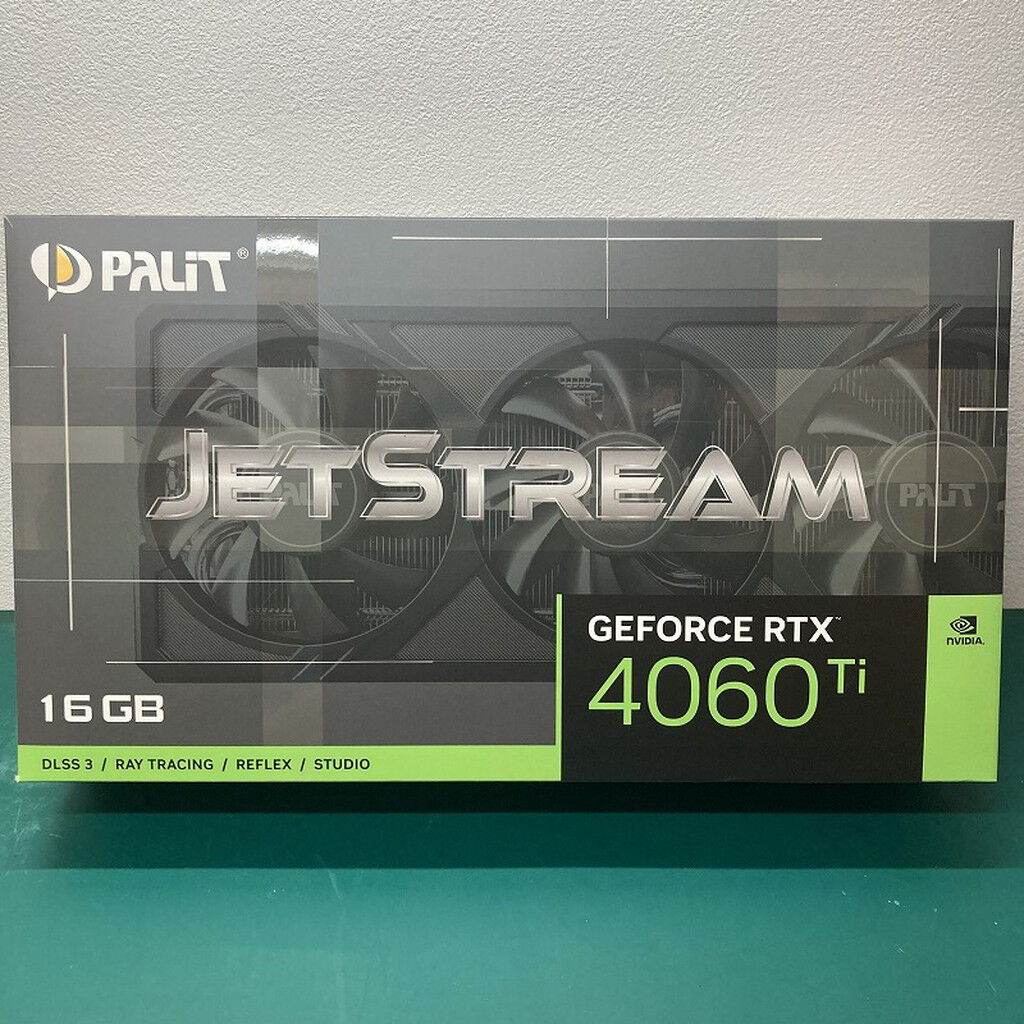 中古 Palit NE6406T019T1-1061J （RTX4060Ti 16GB） 3480038292