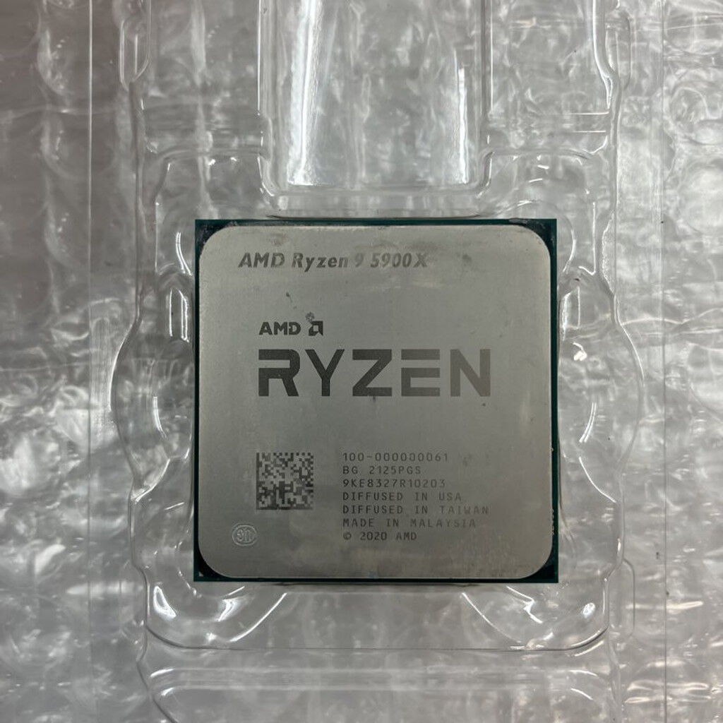 中古 AMD Ryzen 9 5900X (AM4/3.7/70M/C12/T24/105W) 143914 （379306