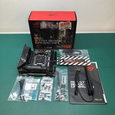 【津ラッツ店】中古  ASUS ROG STRIX B650E-I GAMING WIFI(B650 AM5 mITX DDR5) 167325 