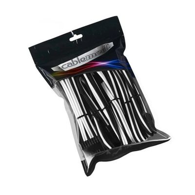 CableMod  CM-PCAB-BKIT-NKKW-3PK-R (ケーブル延長キット ブラック/ホワイト) 