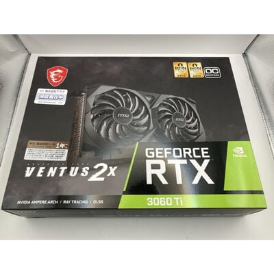 【仙台店】中古  MSI GeForce RTX 3060 Ti VENTUS 2X OC (RTX3060Ti 8GB) 144193 