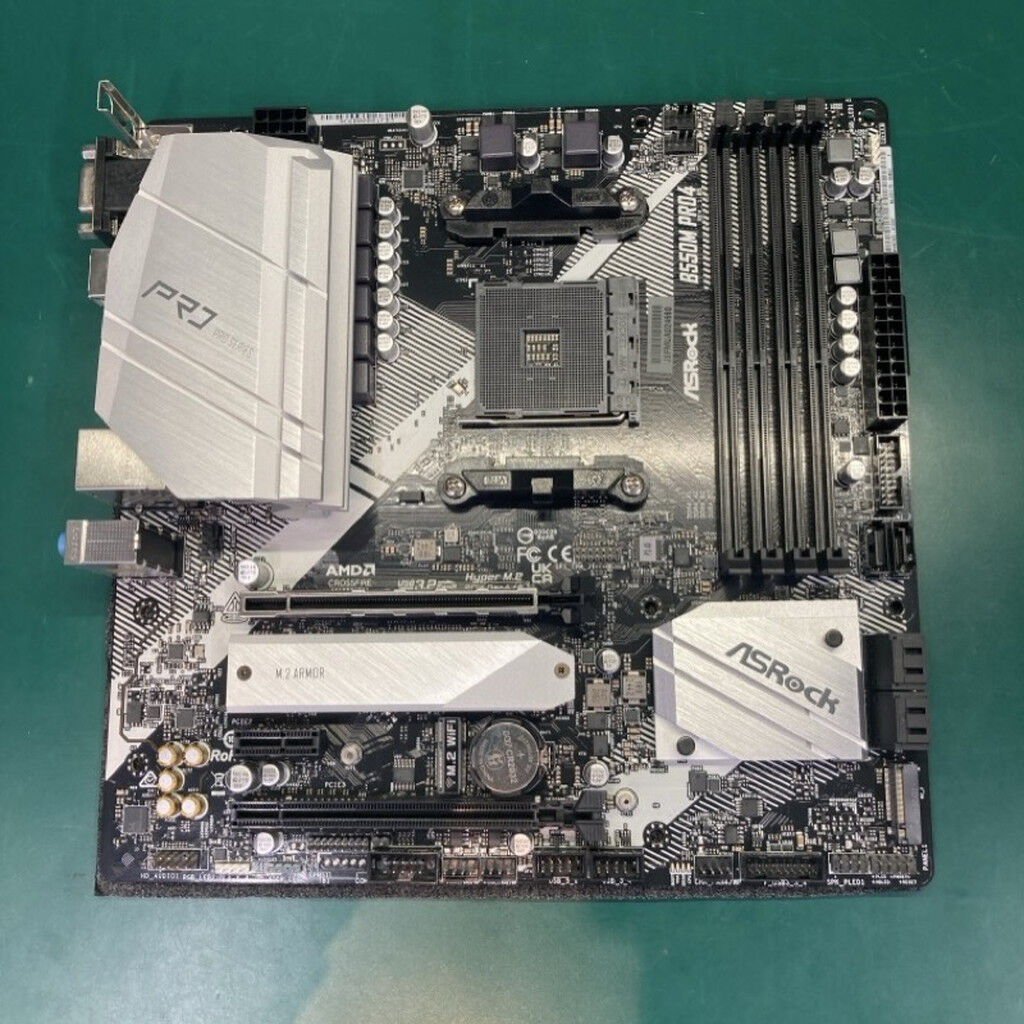 中古 ASRock B550M Pro4 (B550 AM4 mATX DDR4) 142938 ｜ パソコン通販