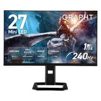 GRAPHT  GRT044-2724ML-BK (27インチワイド Mini LED 液晶モニター) 