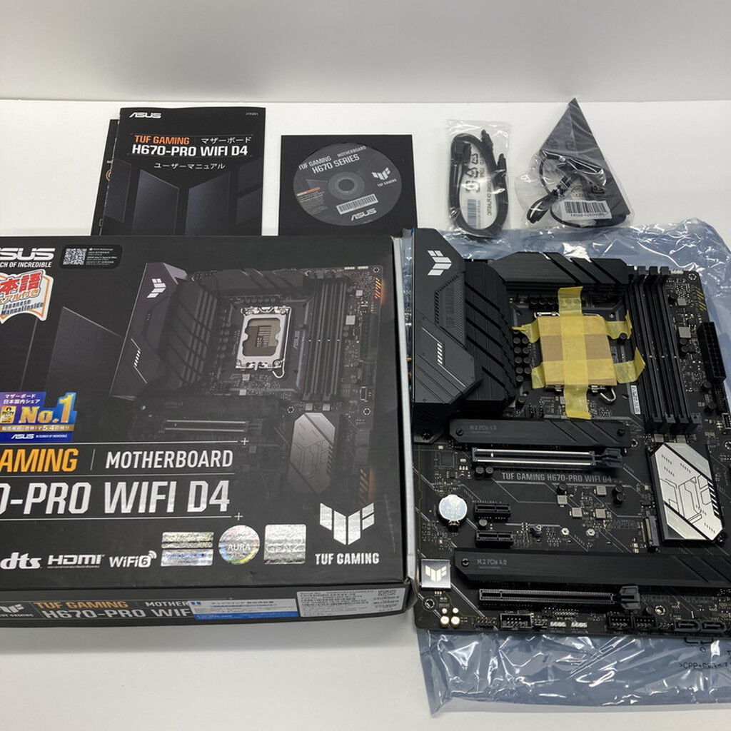 中古 ASUS TUF GAMING H670-PRO WIFI D4 (H670 ATX DDR4) 150367