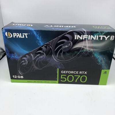 【宇都宮鶴田店】中古  Palit NE75070019K9-GB2050S （RTX5070 12GB） 3480037312 