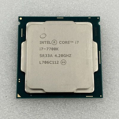 【新潟店】中古  INTEL Core i7-7700K (1151/4.20GHz/8M/C4/T8) 133190 