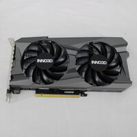 中古  Inno3D GeForce RTX 3050 TWIN X2 Ｎ30502-08D6-1711VA41（RTX 3050 8GB） 3480032119 