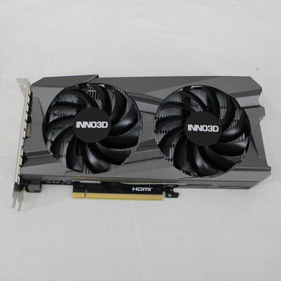 中古  Inno3D GeForce RTX 3050 TWIN X2 Ｎ30502-08D6-1711VA41（RTX 3050 8GB） 3480032119 
