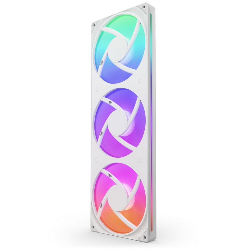 とあNZXT F420 RGB Fan White 　(未使用品) 51EEsKV-PbL.jpg_BO30,255,255,