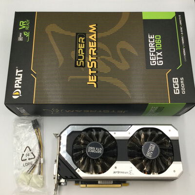 【座間相武台】中古  Palit NE51060S15J9-1060J (GTX1060 6G GDR5 SJS) 132004 